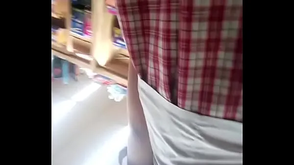 Beste Upskirt in a bookstore - 2 clips Video's