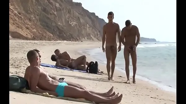 أفضل مقاطع فيديو Beach gay orgy
