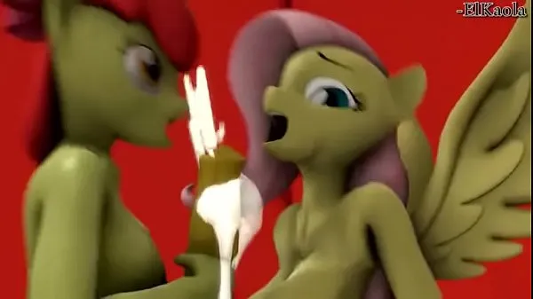 Los mejores clips de MLP Futa: trabajo de tetas Videos