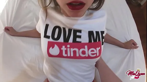 Bedste Ops!! My tinder date cums inside my pussy without condom on the first date klip videoer