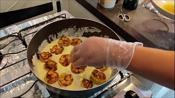 Bedste Shrimp in cheese sauce klip videoer