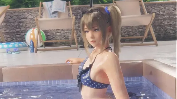 I migliori video di clip Ragazza hentai 3d espone la sua figa in piscina