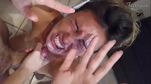 Bedste Girl orgasms multiple times and in all positions. (at 7.4, 22.4, 37.2). BLOWJOB FEET UP with epic huge facial as a REWARD - FRENCH audio klip videoer