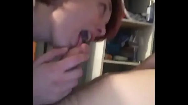 أفضل مقاطع فيديو Sucking cock in their new collar