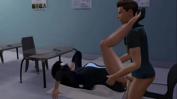 I migliori video di clip Il subdolo studente universitario ha scopato la sua giovane insegnante sexy, quando si è masturbata la figa al lavoro (Sims-4