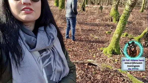 Melhores clipes de Alentine's Day Pegging in the Woods Surprise Woodland Public Femdom FLR Bondage BDSM VÍDEO COMPLETO Training Zero Strapon Vídeos