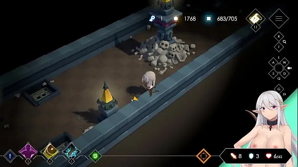 En iyi HGAME-Escape Dungeon 2-銀月蒼狼 蘇拉爾-2~與獸人用奇特的姿勢做愛!被大屌幹到一直求饒!最後射精在小穴裡 klipleri Videoları