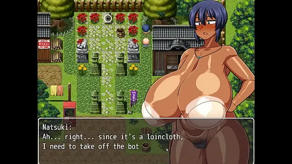 Melhores clipes de Tanned Girl Natsuki [ HENTAI Game ] Ep.11 the village chief masturbate on her while she is changing in public Vídeos