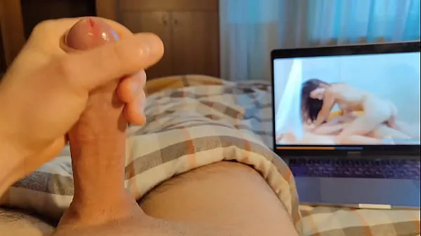 Beste ASMR Hot guy watching porn moaning cumming hard - AlexHuff clips Video's